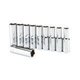 1/2 in. Drive Metric High Visibility Deep Socket, 10 Pc.