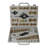 Titanium Nitride Coated Alloy Steel Metric Tap & Die Set, 45 Pc.