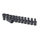 3/8 in. SAE Impact Swivel Socket Set, 12-Piece