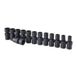 1/2 in. Drive Metric Impact Swivel Socket Set, 13 Piece