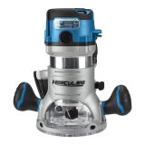 12 Amp Variable Speed Fixed Base Router with Plunge Base Kit