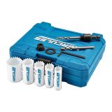 3/4 in. - 1-1/2 in. Bi-Metal Hole Saw Set, 9 Piece