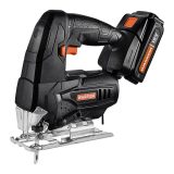 18V Cordless Jig Saw Kit with Battery and Charger