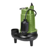 3/4 HP Submersible Sewage Pump with Tether Switch