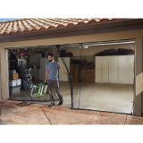 Double Garage Magnetic Screen Door