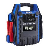 630 Peak Amp Portable Car Battery Jump Starter and Power Pack with 150 PSI Air Compressor