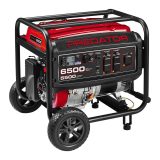 6500 Watt Gas Powered Portable Generator with CO SECURE Technology, CARB