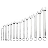 V-Groove Metric Combination Wrench Set, 14 Piece