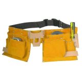 10 Pocket Carpenters Leather Tool Belt