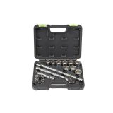 1/2 in. Drive Metric Socket Set, 16-Piece