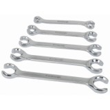 Double-End SAE Flare Nut Wrench Set, 5 Piece