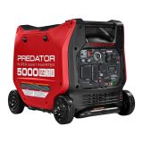 5000 Watt Dual-Fuel SUPER QUIET Inverter Generator with Remote Start and CO SECURE Technology, CARB