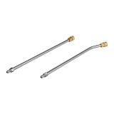 17 in. Curved and Straight Pressure Washer Extension Wands